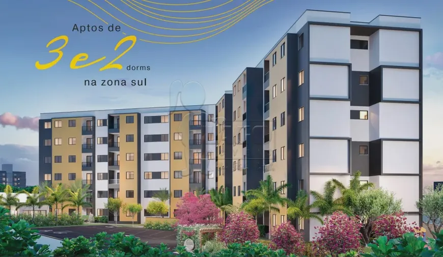 Foto 1 de Apartamento com 2 Quartos à venda, 53m² em Loteamento Santa Marta, Ribeirão Preto