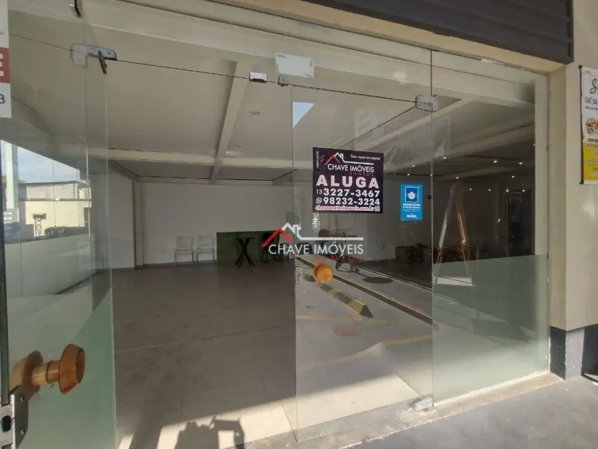 Foto 1 de Ponto Comercial para alugar, 90m² em Vila Belmiro, Santos