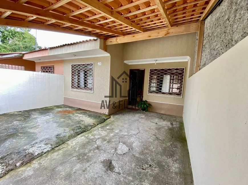 Foto 1 de Casa com 3 Quartos à venda, 66m² em Vila Ipanema, Piraquara