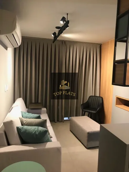 Foto 1 de Flat com 1 Quarto para alugar, 54m² em Jardim Paulista, São Paulo