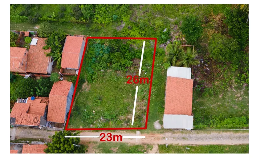 Foto 1 de Lote/Terreno à venda, 598m² em Taíba, São Gonçalo do Amarante