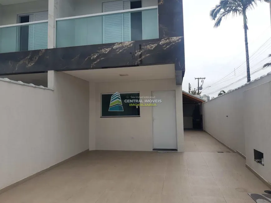 Foto 1 de Sobrado com 2 Quartos à venda, 81m² em Vila Caicara, Praia Grande