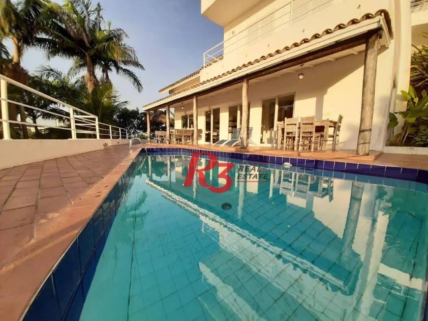 Foto 1 de Casa de Condomínio com 4 Quartos para venda ou aluguel, 485m² em Loteamento Joao Batista Juliao, Guarujá