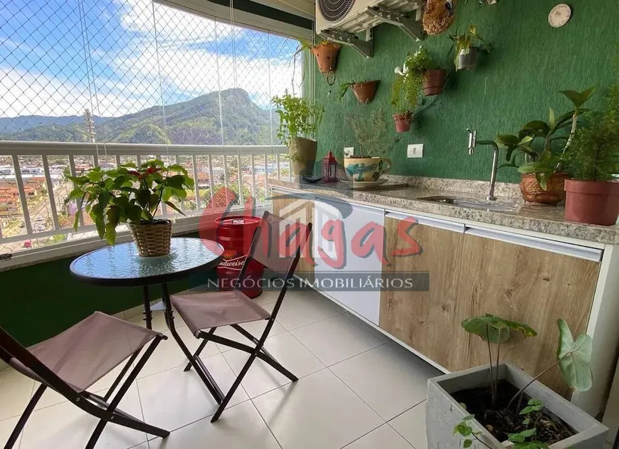 Foto 1 de Apartamento com 3 Quartos à venda, 86m² em Indaiá, Caraguatatuba