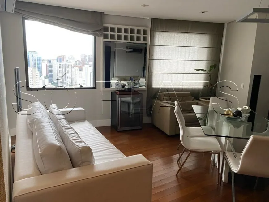 Foto 1 de Flat com 1 Quarto à venda, 82m² em Itaim Bibi, São Paulo