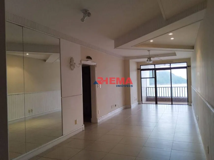 Foto 1 de Apartamento com 3 Quartos para alugar, 200m² em Ponta da Praia, Santos