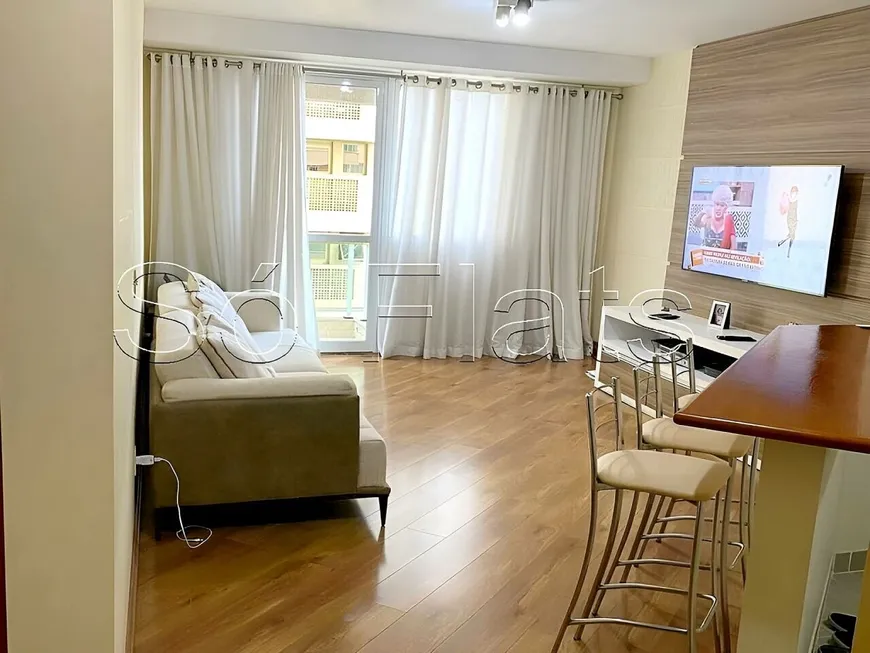 Foto 1 de Flat com 1 Quarto à venda, 57m² em Alphaville, Santana de Parnaíba