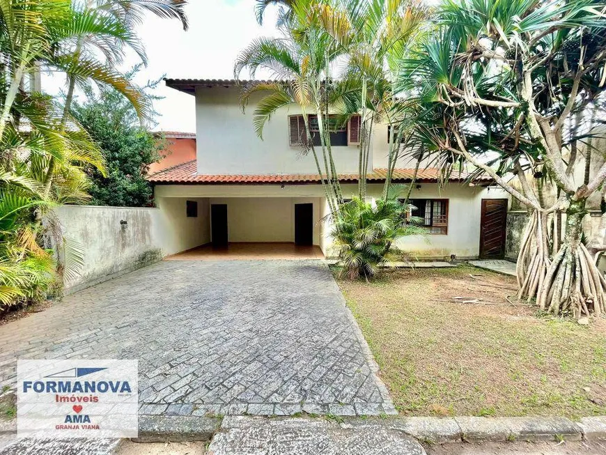 Foto 1 de Casa de Condomínio com 3 Quartos à venda, 233m² em Granja Viana, Carapicuíba