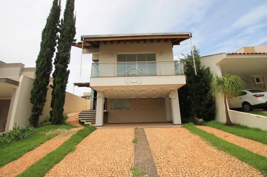 Foto 1 de Casa de Condomínio com 3 Quartos à venda, 278m² em Condominio Figueira I, São José do Rio Preto