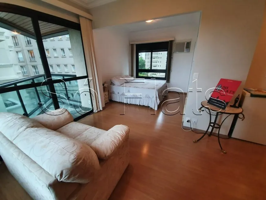 Foto 1 de Flat com 1 Quarto para alugar, 42m² em Itaim Bibi, São Paulo