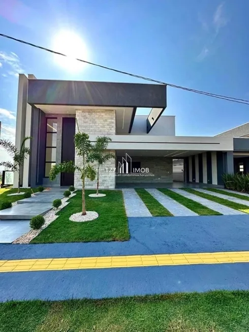 Foto 1 de Casa de Condomínio com 3 Quartos à venda, 259m² em Terras Alpha Residencial 2, Senador Canedo