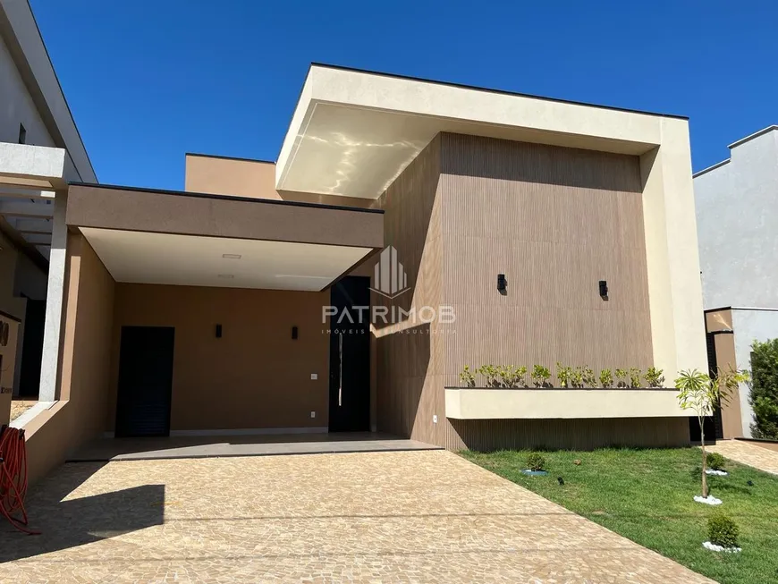 Foto 1 de Casa de Condomínio com 3 Quartos à venda, 170m² em Quinta da Primavera, Ribeirão Preto