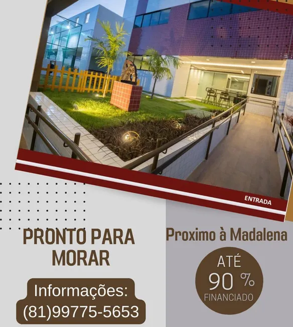 Foto 1 de Apartamento com 3 Quartos à venda, 61m² em Cordeiro, Recife