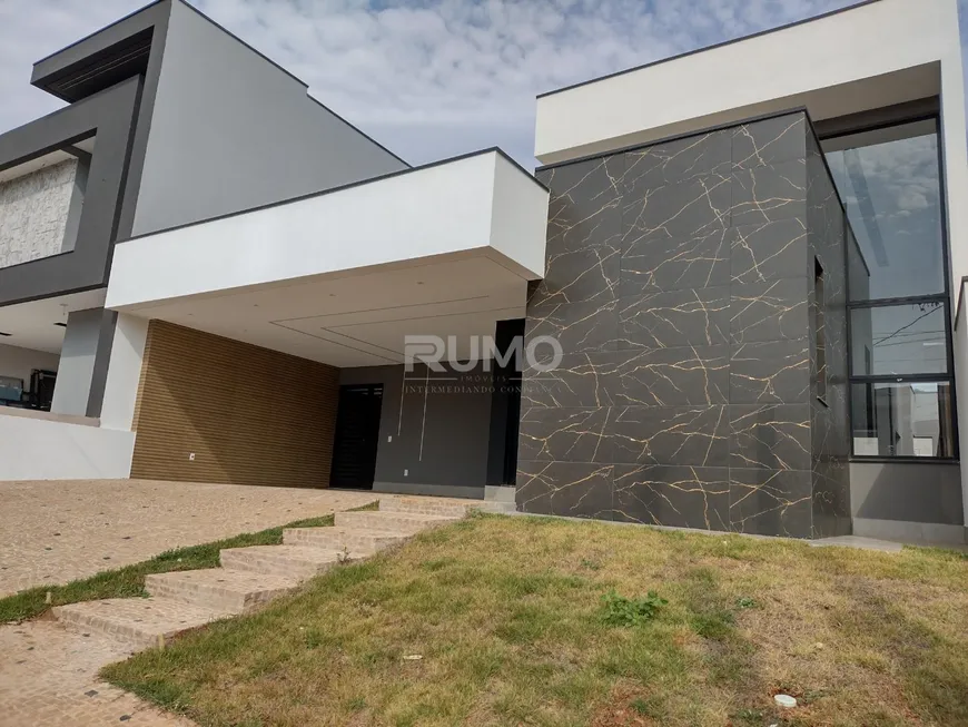 Foto 1 de Casa de Condomínio com 3 Quartos à venda, 198m² em Jardim São Marcos, Valinhos