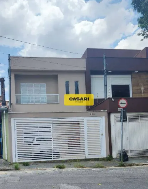 Foto 1 de Sobrado com 3 Quartos à venda, 114m² em Campestre, Santo André