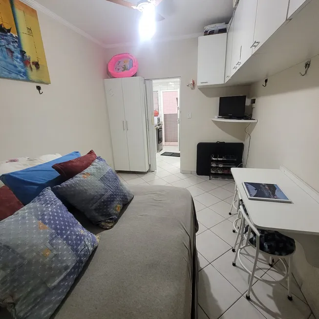 Foto 1 de Apartamento com 1 Quarto à venda, 30m² em José Menino, Santos