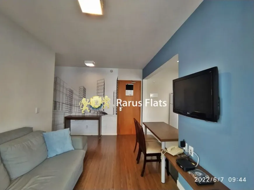 Foto 1 de Flat com 2 Quartos para alugar, 54m² em Brooklin, São Paulo