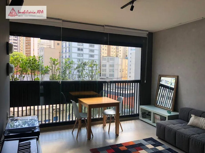 Foto 1 de Apartamento com 1 Quarto à venda, 33m² em Santa Cecília, São Paulo