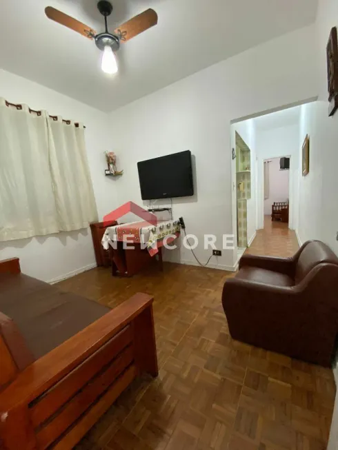 Foto 1 de Apartamento com 1 Quarto à venda, 43m² em Vila Guilhermina, Praia Grande