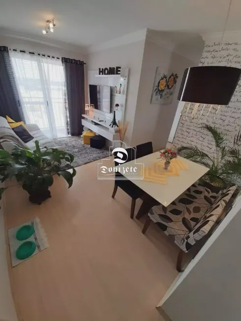 Foto 1 de Apartamento com 3 Quartos à venda, 58m² em Vila Homero Thon, Santo André