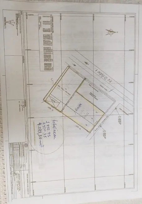 Foto 1 de Lote/Terreno à venda, 4273m² em Planalto, Belo Horizonte