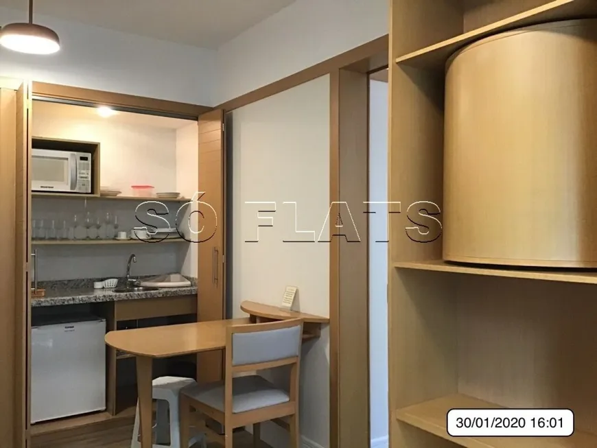 Foto 1 de Flat com 1 Quarto para alugar, 28m² em Jardim Paulista, São Paulo