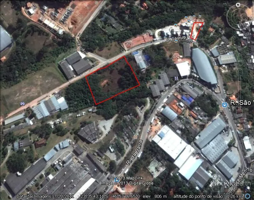 Foto 1 de Lote/Terreno à venda, 7986m² em Parque Rincao, Cotia