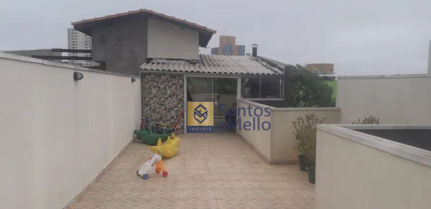 Foto 1 de Cobertura com 2 Quartos para venda ou aluguel, 68m² em Vila Homero Thon, Santo André