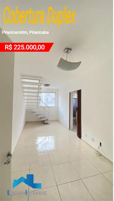 Foto 1 de Cobertura com 2 Quartos à venda, 108m² em Piracicamirim, Piracicaba