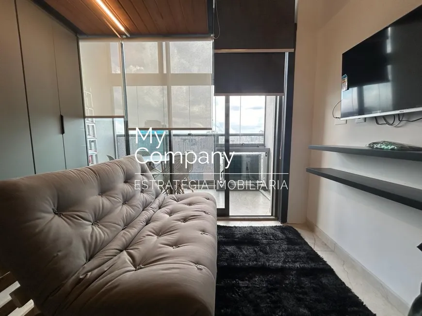 Foto 1 de Apartamento com 1 Quarto para alugar, 33m² em Moema, São Paulo