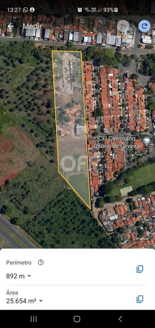 Foto 1 de Lote/Terreno à venda, 25000m² em Jardim Independência, Campinas