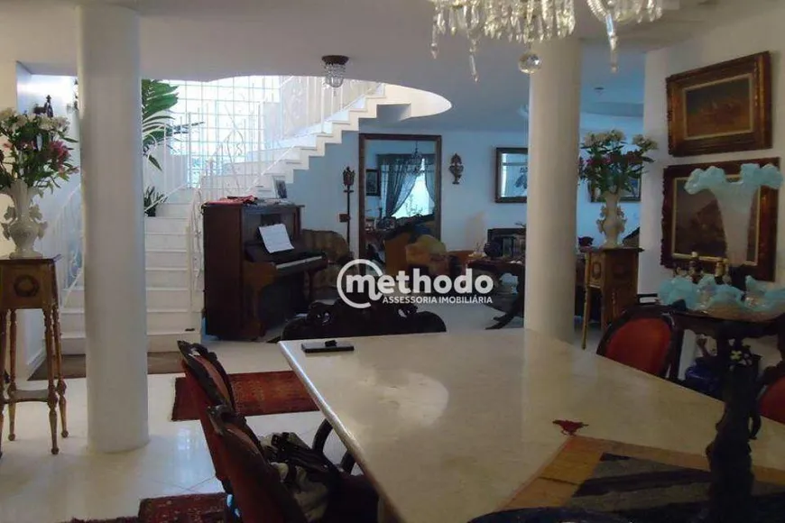 Foto 1 de Casa de Condomínio com 3 Quartos à venda, 450m² em Alphaville Dom Pedro, Campinas