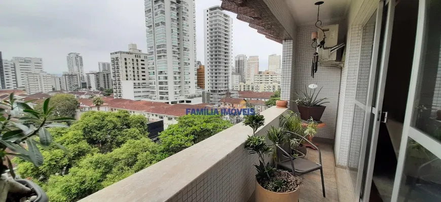 Foto 1 de Apartamento com 3 Quartos à venda, 157m² em Gonzaga, Santos