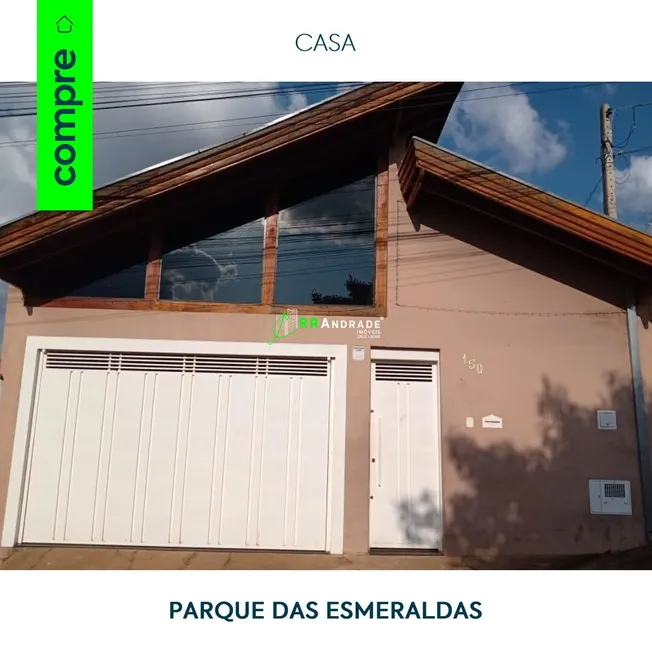 Foto 1 de Casa com 2 Quartos à venda, 80m² em Parque das Esmeraldas, Franca