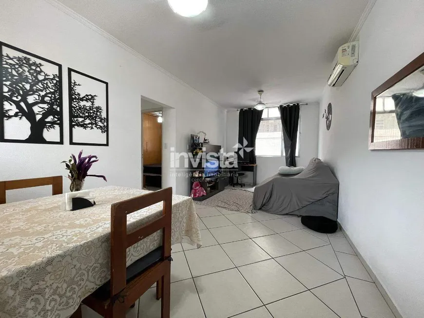 Foto 1 de Apartamento com 1 Quarto à venda, 63m² em José Menino, Santos