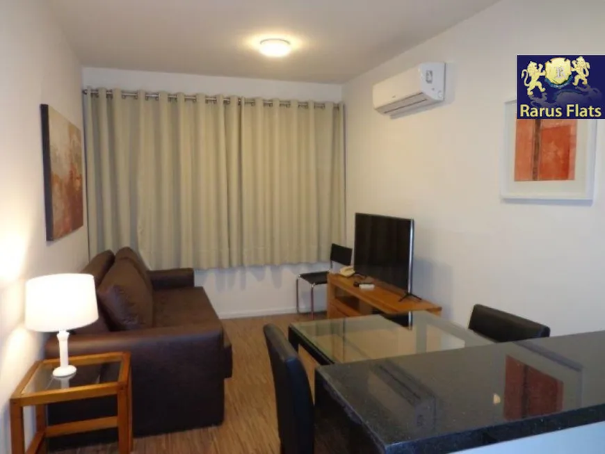 Foto 1 de Flat com 1 Quarto para alugar, 40m² em Itaim Bibi, São Paulo