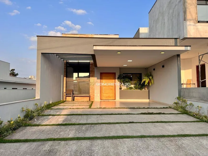 Foto 1 de Casa de Condomínio com 3 Quartos à venda, 121m² em Jardim Toscana , Indaiatuba