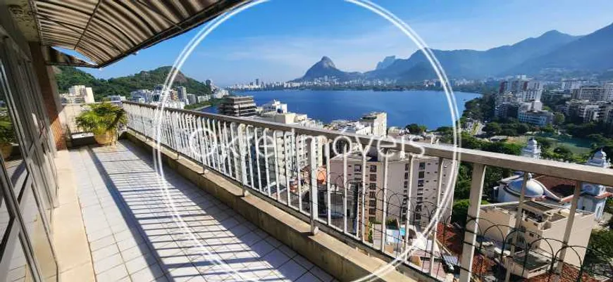 Foto 1 de Cobertura com 5 Quartos à venda, 727m² em Lagoa, Rio de Janeiro