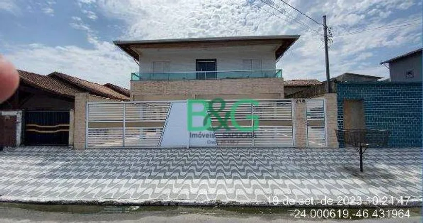 Foto 1 de Casa de Condomínio com 1 Quarto à venda, 53m² em Sítio do Campo, Praia Grande