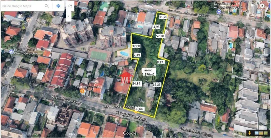 Foto 1 de Lote/Terreno à venda, 3100m² em Tristeza, Porto Alegre