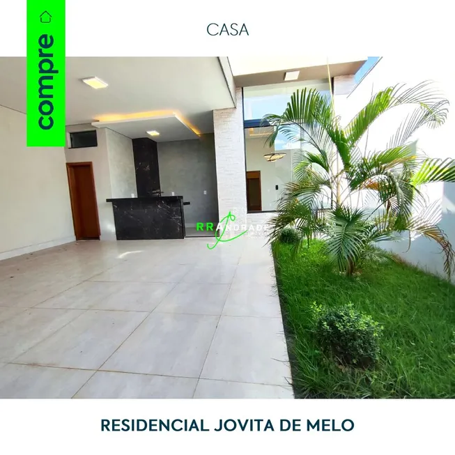 Foto 1 de Casa com 3 Quartos à venda, 128m² em Residencial Jovita de Melo, Franca
