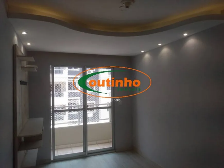 Foto 1 de Apartamento com 2 Quartos à venda, 52m² em Rio Comprido, Rio de Janeiro