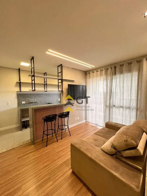 Foto 1 de Apartamento com 1 Quarto para venda ou aluguel, 47m² em Gleba Fazenda Palhano, Londrina
