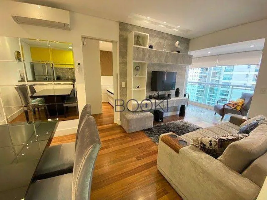 Foto 1 de Apartamento com 1 Quarto para venda ou aluguel, 49m² em Campo Belo, São Paulo