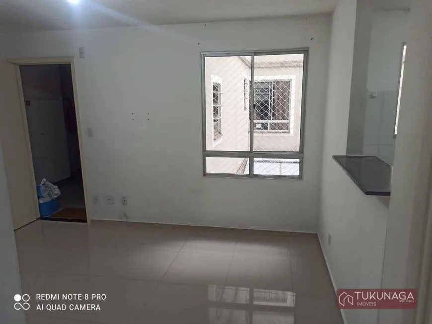 Foto 1 de Apartamento com 2 Quartos à venda, 45m² em Vila Alzira, Guarulhos