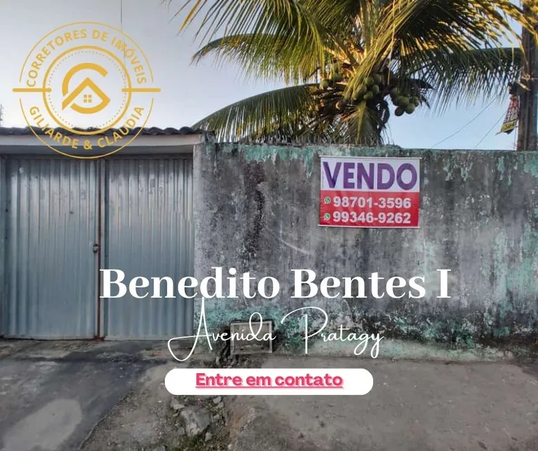 Foto 1 de Casa com 2 Quartos à venda, 200m² em Benedito Bentes, Maceió