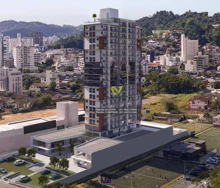 Foto 1 de Apartamento com 1 Quarto à venda, 47m² em Victor Konder, Blumenau