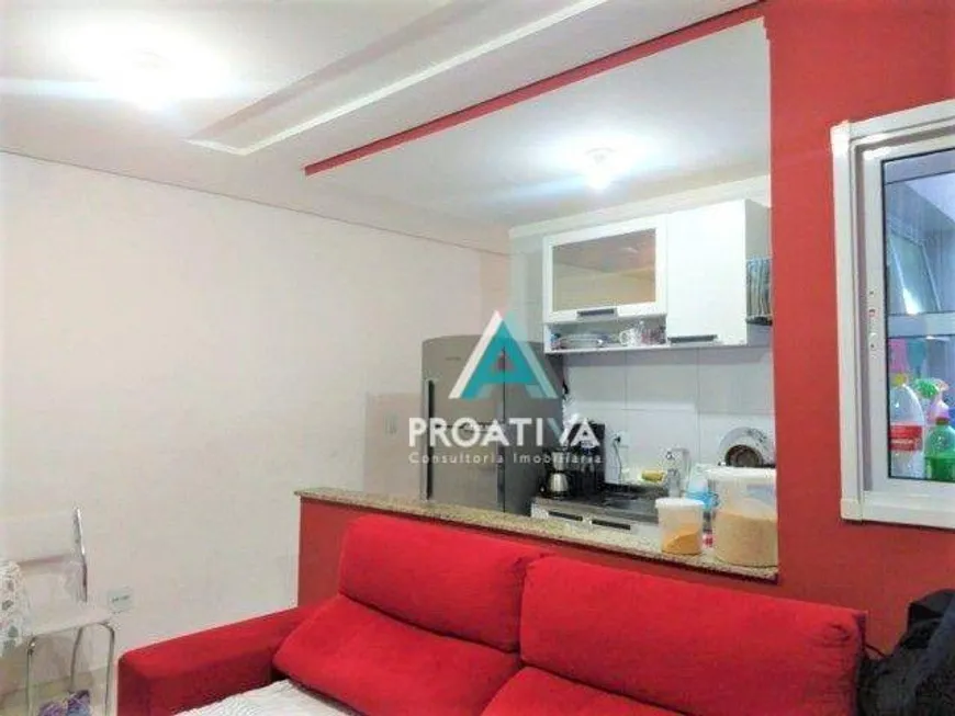 Foto 1 de Apartamento com 2 Quartos à venda, 50m² em Vila Linda, Santo André