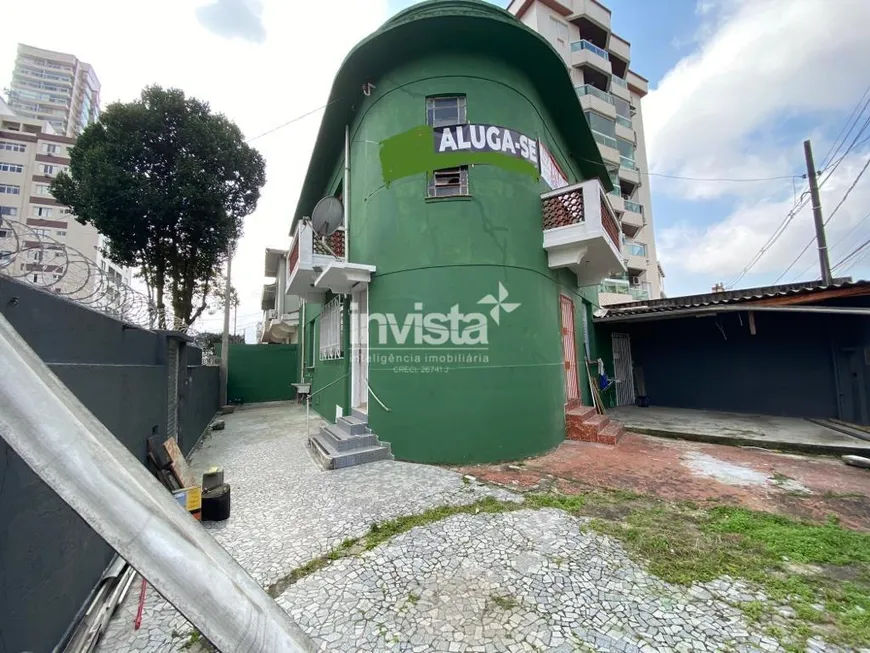 Foto 1 de Ponto Comercial para alugar, 260m² em Campo Grande, Santos