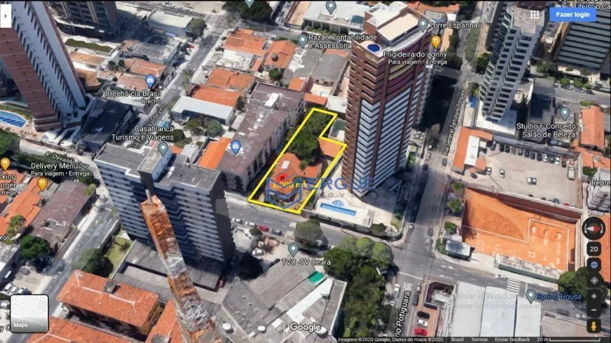 Foto 1 de Lote/Terreno à venda, 1000m² em Aldeota, Fortaleza